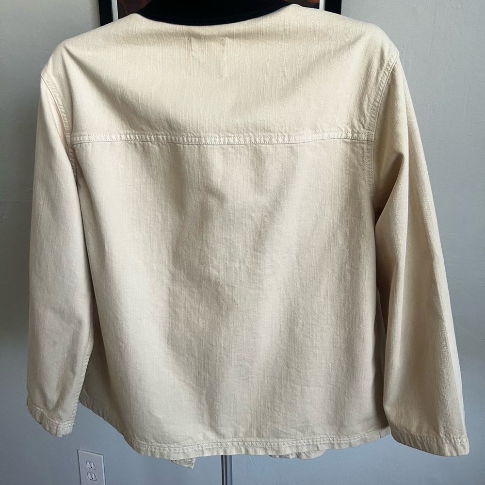 Zara 100% Cotton Barn Jacket - Picture 2 of 5